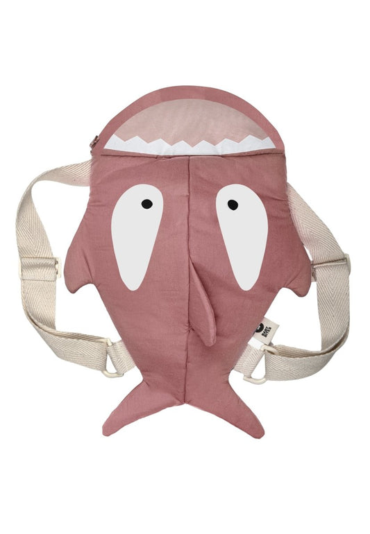 【限定品】サメのベビーリュック <ロングアイバージョン> - BABY BITES JAPAN(ベイビーバイツジャパン)